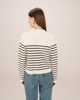 Buttoned cardigan ecru Sailor