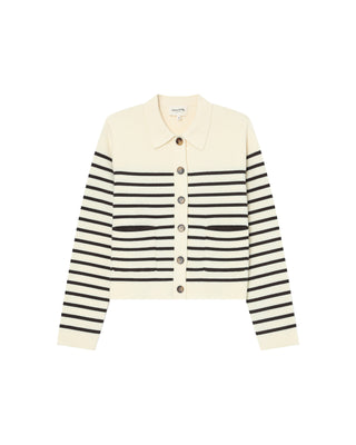 CARDIGAN ECRU SAILOR