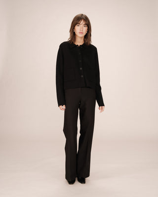 CARDIGAN NOIR SAILOR