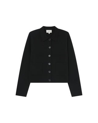 CARDIGAN NOIR SAILOR
