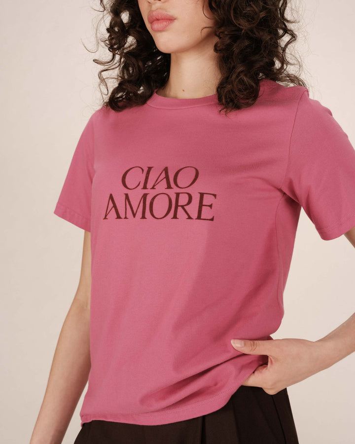 Printed t-shirt blush Soft