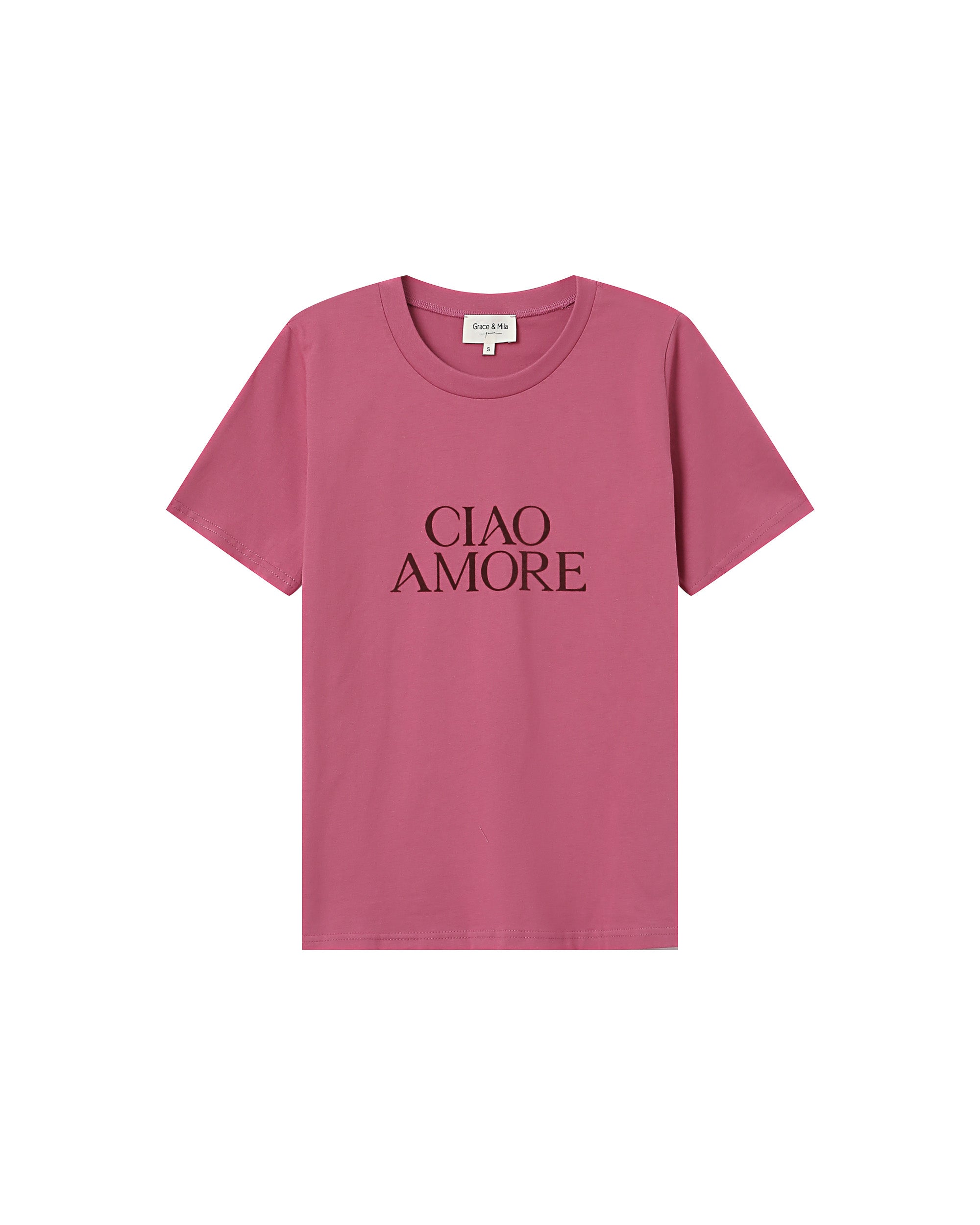 Printed t-shirt blush Soft