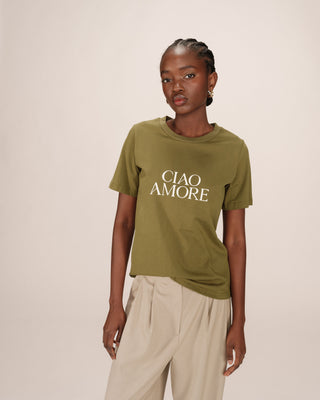 T-SHIRT OLIVE SOFT