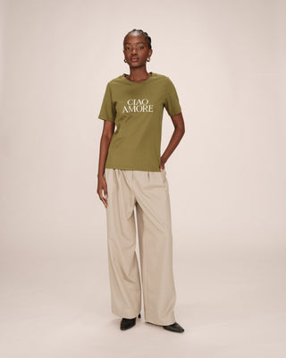 T-SHIRT OLIVE SOFT