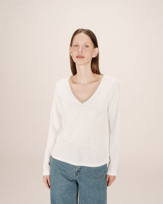 T-SHIRT IVOIRE SELTON
