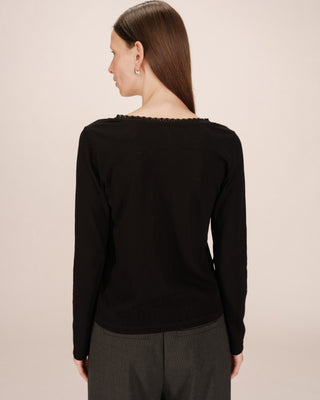 T-SHIRT NOIR SELTON
