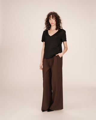 T-SHIRT NOIR STARDUST