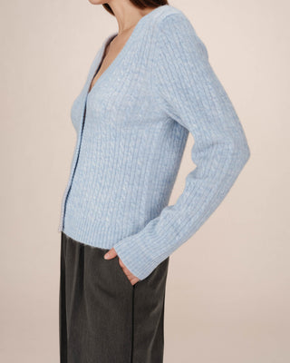 CARDIGAN BLEUET SAMSO