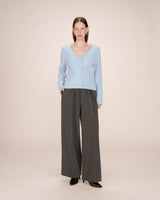 Knit cardigan blueberry Samso