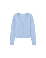 Knit cardigan blueberry Samso