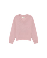 Alpaca wool sweater pink crystal Sabado