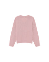 Alpaca wool sweater pink crystal Sabado