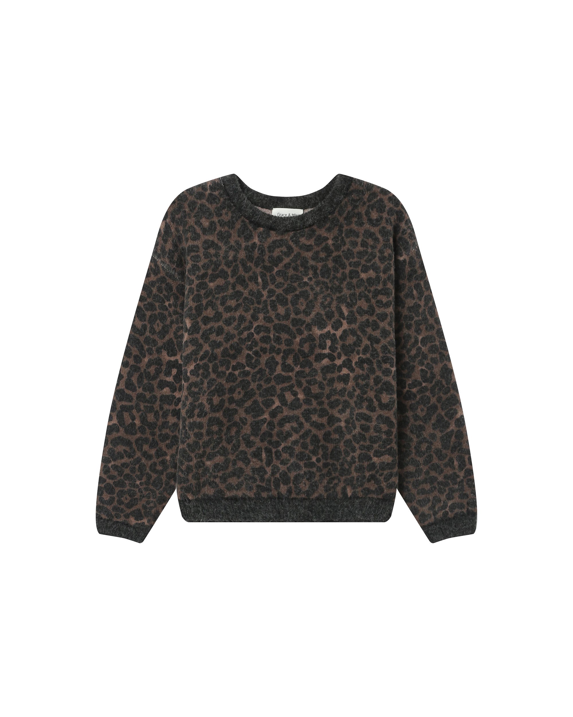 Pull à motifs leopard Santigold