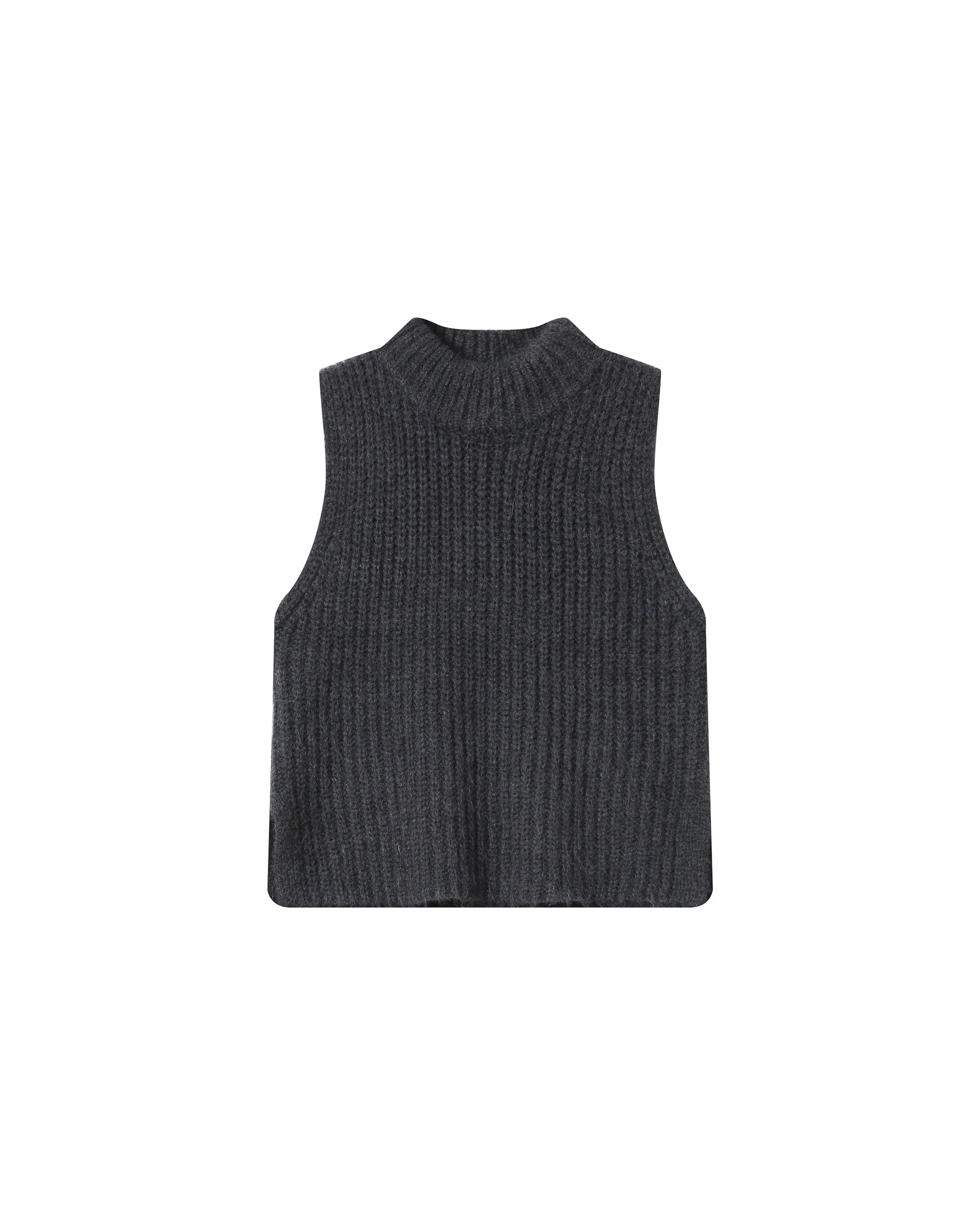 Pull laine et alpaga anthracite Sablon