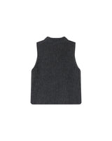 Pull laine et alpaga anthracite Sablon