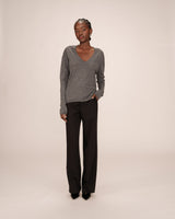 Merino wool sweater anthracite Sabba