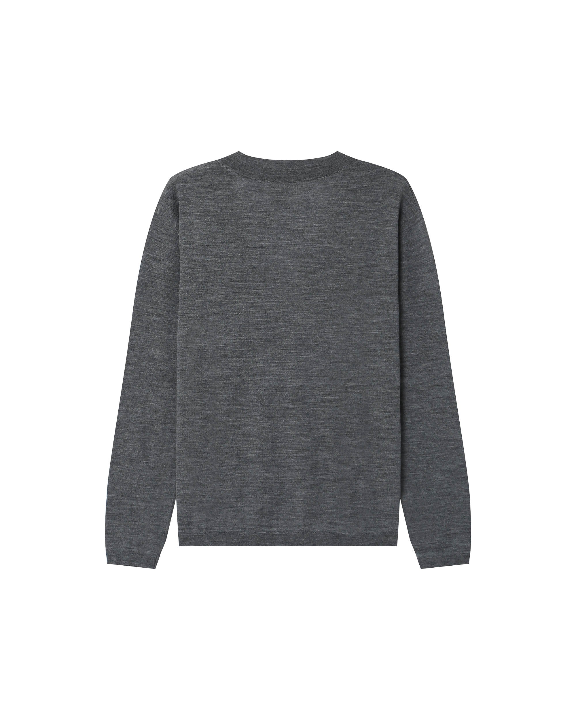 Merino wool sweater anthracite Sabba