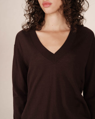 PULL CHOCOLAT SABBA