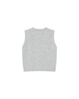 Pull sans manches gris Say
