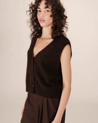 CARDIGAN CHOCOLAT SANTA