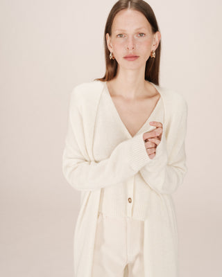 CARDIGAN IVOIRE SANTIAGO