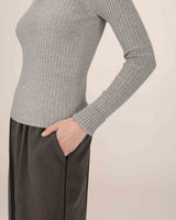 Pull en maille gris Saturday