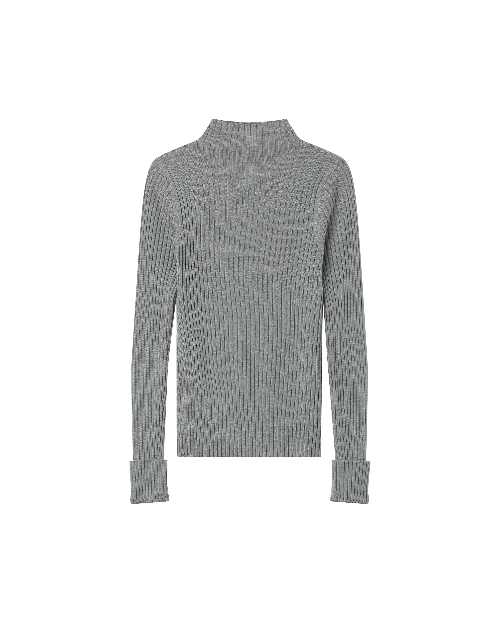 Pull en maille gris Saturday