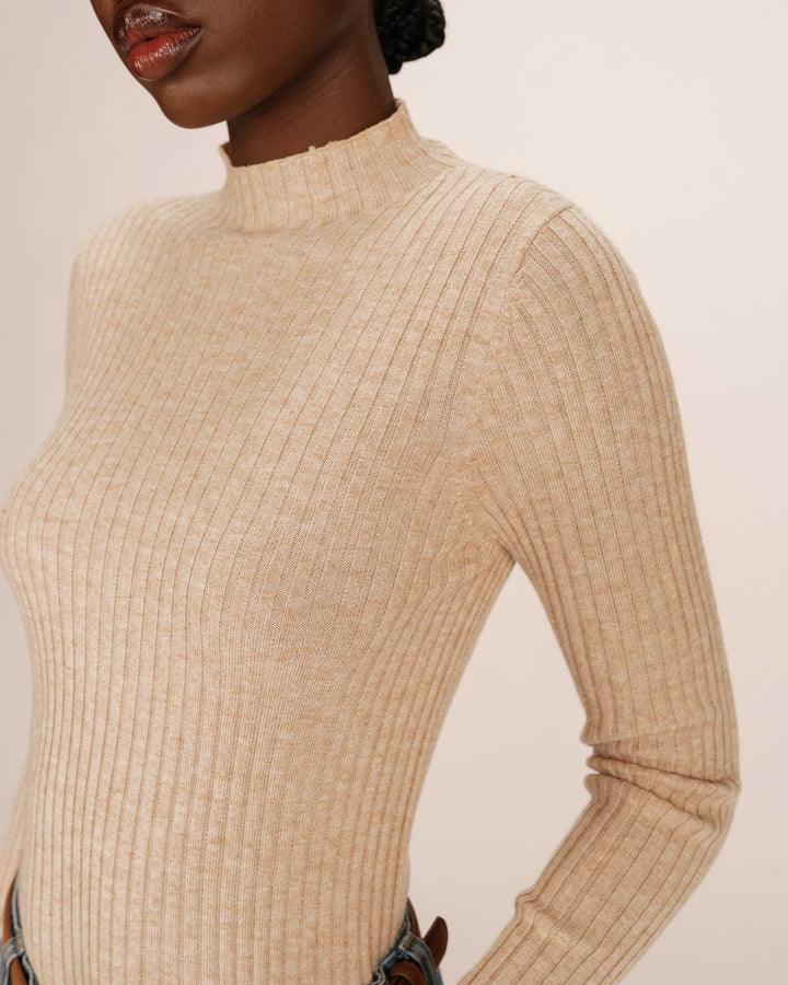 Pull en maille vanille Saturday