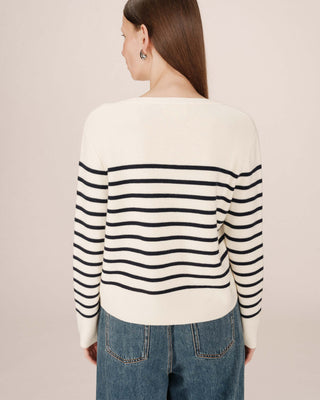 PULL ECRU SARDAIGNE