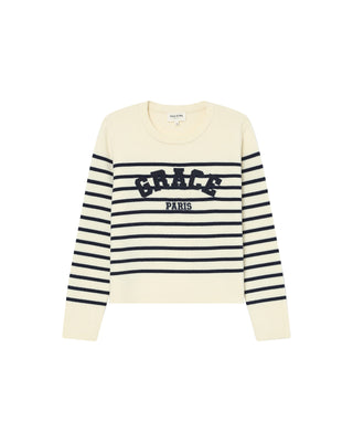 PULL ECRU SARDAIGNE