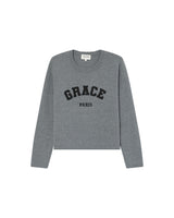 College sweater gray Sardaigne