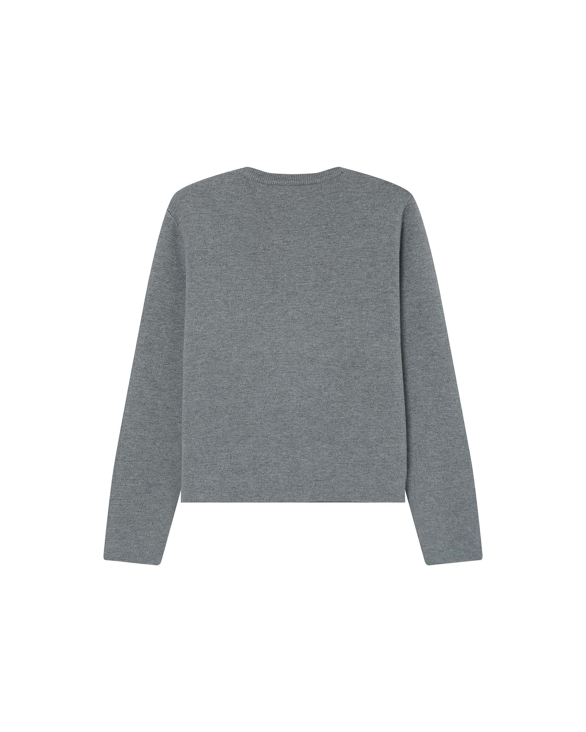 College sweater gray Sardaigne