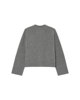 Oversized cardigan gray Sanson