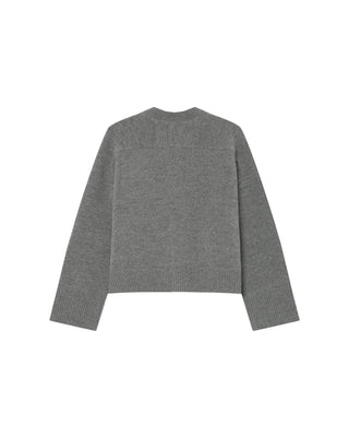 CARDIGAN GRIS SANSON