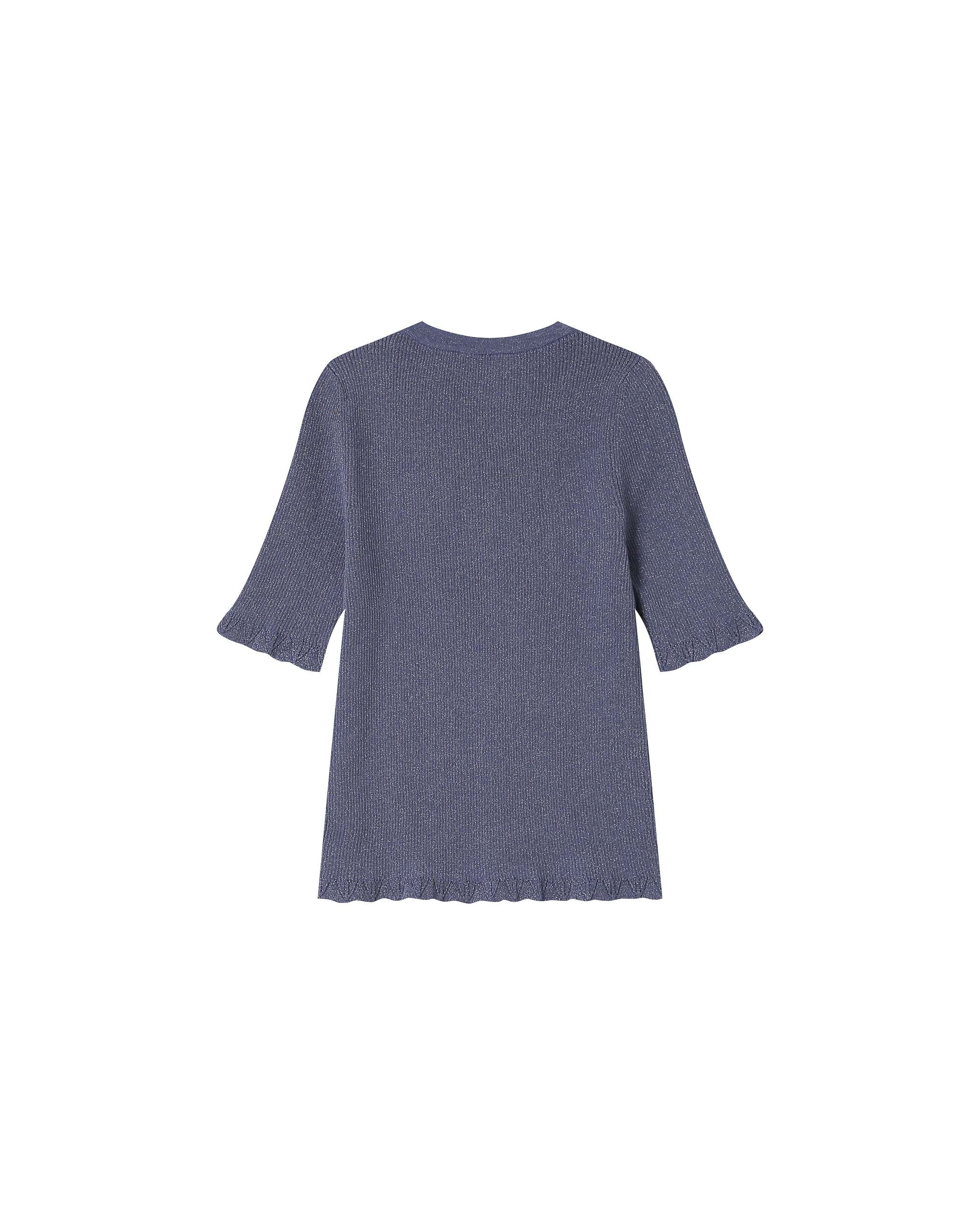 Lurex sweater blueberry Saturne