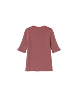 Lurex sweater terracotta Saturne