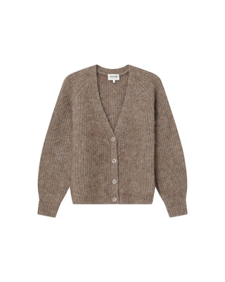 CARDIGAN GREIGE SALUDA