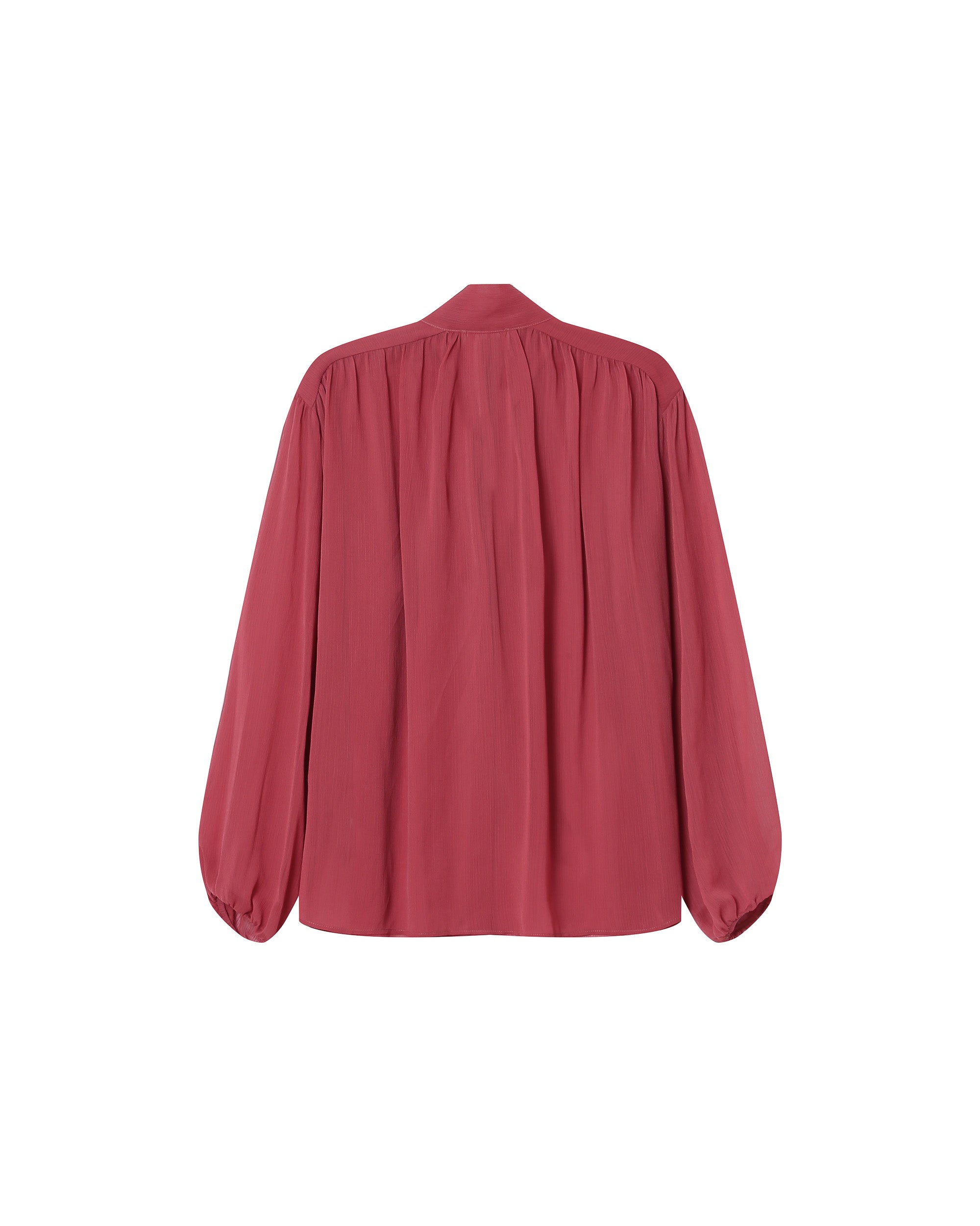 Tie-neck blouse blush Splendide