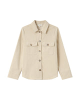 Corduroy overshirt ecru Special