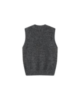 Wool and mohair sweater anthracite Salvo