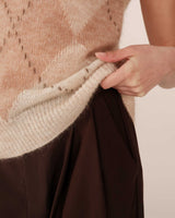 Wool and mohair sweater vanilla Salvo