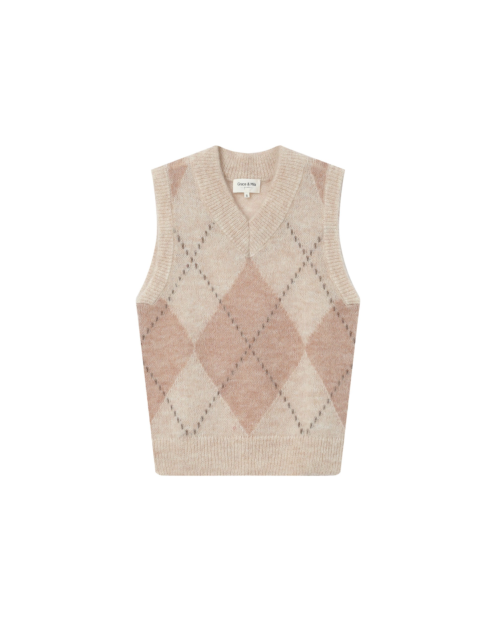 Wool and mohair sweater vanilla Salvo