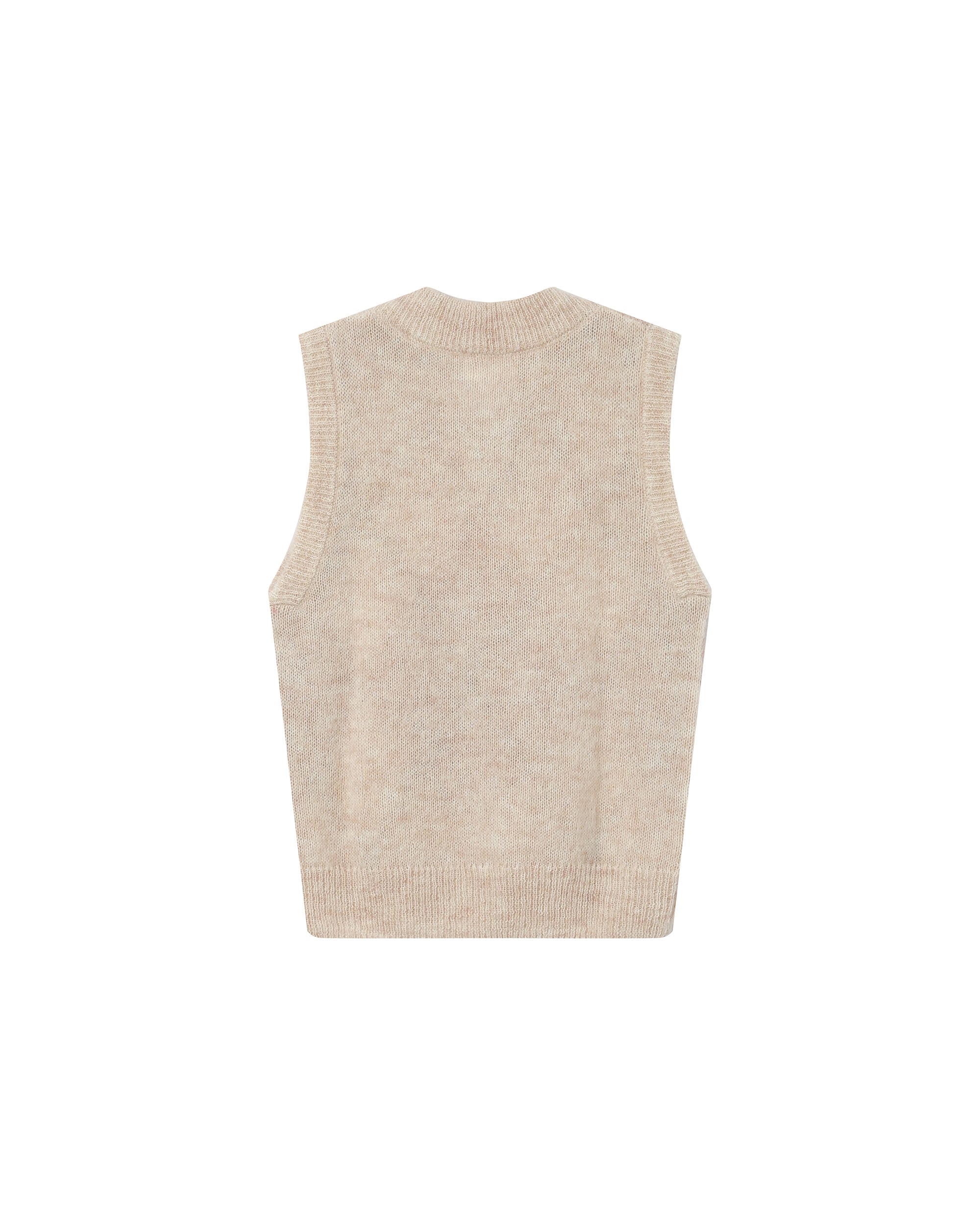 Wool and mohair sweater vanilla Salvo