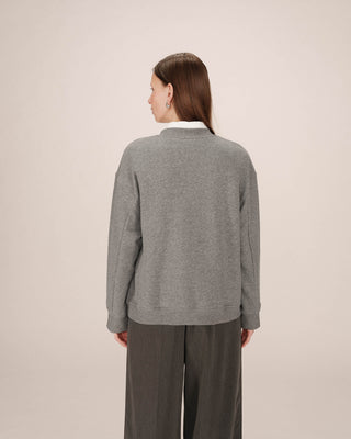 SWEATSHIRT GRIS SHARLY
