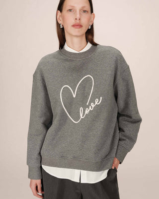 SWEATSHIRT GRIS SHARLY