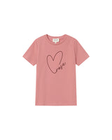 Graphic t-shirt blush Sixte