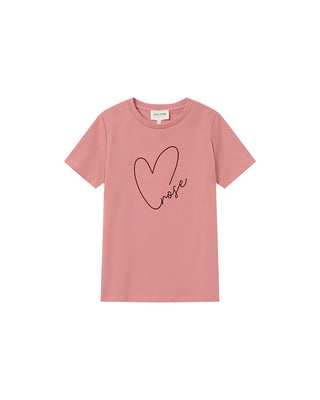 T-SHIRT BLUSH SIXTE