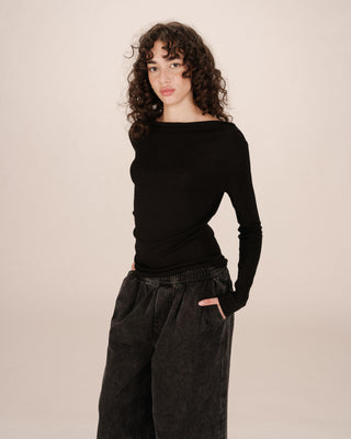T-SHIRT NOIR SIOUX