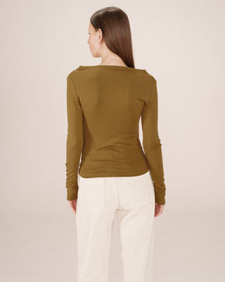 T-SHIRT OLIVE SIOUX