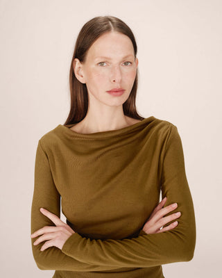 T-SHIRT OLIVE SIOUX